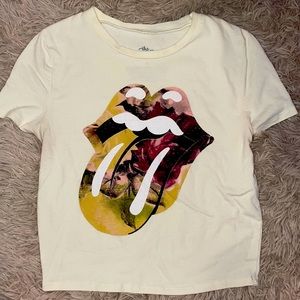 The Rolling Stones crop top size M